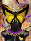 Framed Small - Transformation By Yvonne Coleman Burney - Yellow