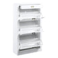 Pagan - Shoe Cabinet - White High Gloss