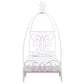 Priya II - Twin Bed With Canopy - White & Purple
