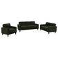 Ruth - Upholstered Track Arm Sofa Set