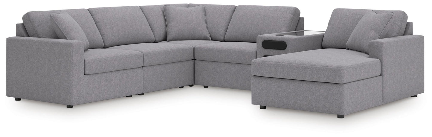 Modmax - U-Shaped Sectional - Granite