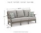 Visola - Sofa with Cushion - Gray