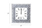 Boffa - Geometric Pattern Trim Wall Clock - Mirrored