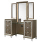 Skylar - Vanity Desk & Mirror - Dark Champagne