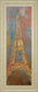 Eiffel By Longo - Framed Print Wall Art - Gold