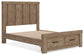 Oliandon - Panel Storage Bed