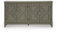 Darlock - Accent Cabinet - Warm Gray