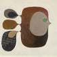Pescadito I By Patricia Pinto (Framed) - Dark Brown