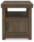 Boardernest - Rectangular End Table - Brown