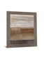 Rustic Horizon - 28" x 34" Framed Wall Art - Light Brown