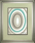 Concentric Ovals #1 By David Bromstad - Framed Print Wall Art - Beige