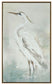 Mist Plumage - 39" x 24" Framed Wall Art - Gray