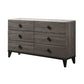 Avantika - Dresser - Faux Marble Top & Rustic Gray Oak