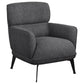 Andrea - Upholstered Crecent Arm Accent Chair