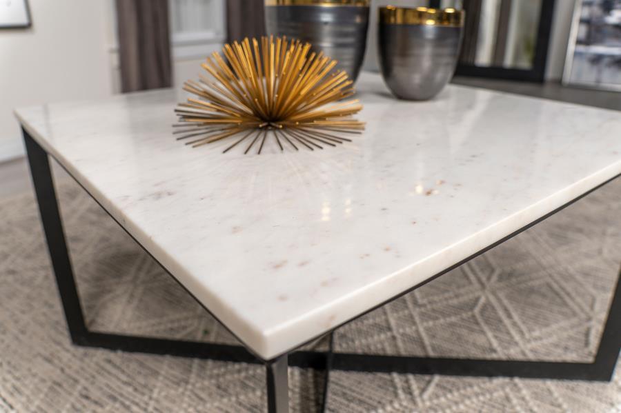 Tobin - Square Marble Top Table