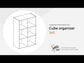 Piperton - Cube Organizer - Wood