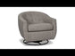 Upshur - Taupe - Swivel Glider Accent Chair