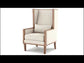Avila - Linen - Accent Chair