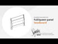 Deanlow - Twin Panel Headboard - Honey