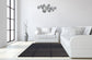 50x28 Metal Wall Decor - Gray