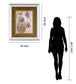 Purple Sophistication I By Nan - Mirror Framed Print Wall Art - Purple