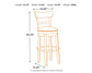 Pinnadel - Swivel Barstool