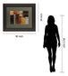 In The City I By Carol Robinson - Framed Print Wall Art - Dark Brown