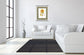 Floursack Autumn I On White By Danhui Nai Mirrored Frame - Yellow