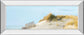 Beachscape L By James Mcloughlin - Mirror Framed Print Wall Art - Blue