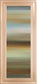 Abstract Horizon II By James Mcmaster - Framed Print Wall Art - Dark Brown