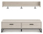 Socalle - Natural - Bench With Coat Rack