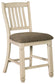 Bolanburg - Upholstered Barstool (Set of 2) - Beige