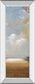 Haven By Cat Tesla - Mirror Framed Print Wall Art - Blue