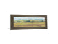 Distant Treeline Panel II By Tim Otoole - Framed Print Wall Art - Dark Brown