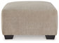 Brogan Bay - Oversized Accent Ottoman - Cork
