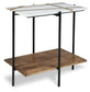 Braxmore - Accent Table - White / Light Brown