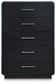 Rowanbeck - Five Drawer Chest - Black