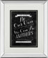 Be Our Own By Sd Graphic - Mirror Framed Print Wall Art - Black