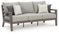 Hillside Barn - Sofa With Cushion - Gray / Brown
