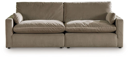 Sophie - Cocoa - 2-Piece Sectional Loveseat