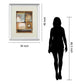 Abstract Il By Patricia Pinto - Mirror Framed Print Wall Art - Dark Brown