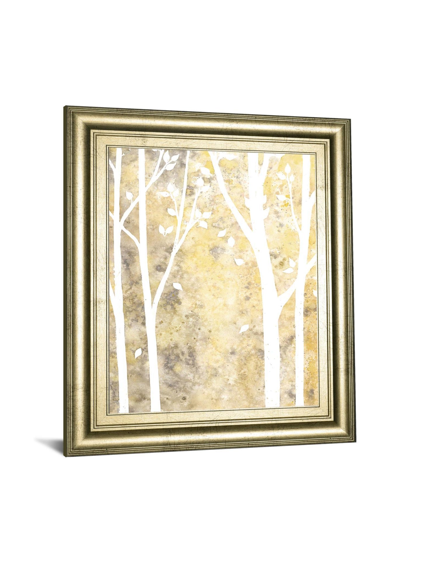 Simple State I By Debbie Banks - Framed Print Wall Art - Yellow