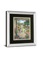Serenity By Marysia - Mirror Framed Print Wall Art - Green