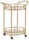 Wynora - Bar Cart - Gold