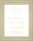 Lets Chase Rainbows VII By Jenaya Jackson - Framed Print Wall Art - White