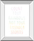 Lets Chase Rainbows VII By Jenaya Jackson - Mirror Framed Print Wall Art - White