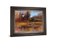 Magnificent View By Longo - Framed Print Wall Art - Red