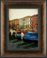 Venctian Canals II By Danny Head - Framed Print Wall Art - Blue