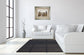Beach Day By Frank, A. - Framed Print Wall Art - Dark Brown