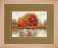 Together By Asia Jensen - Framed Print Wall Art - Red